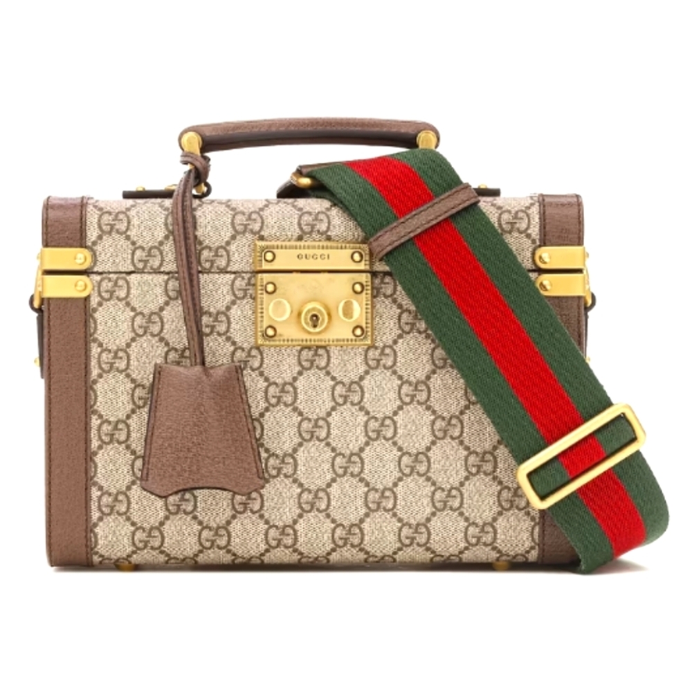 GUCCI Beauty Case Trunk Bag In GG Supreme